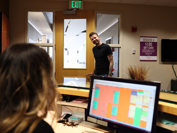 A patient coming in our dental office